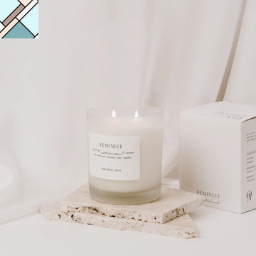 FEMINIST Natural Candle by Orchid + Ash ORCHID + ASH