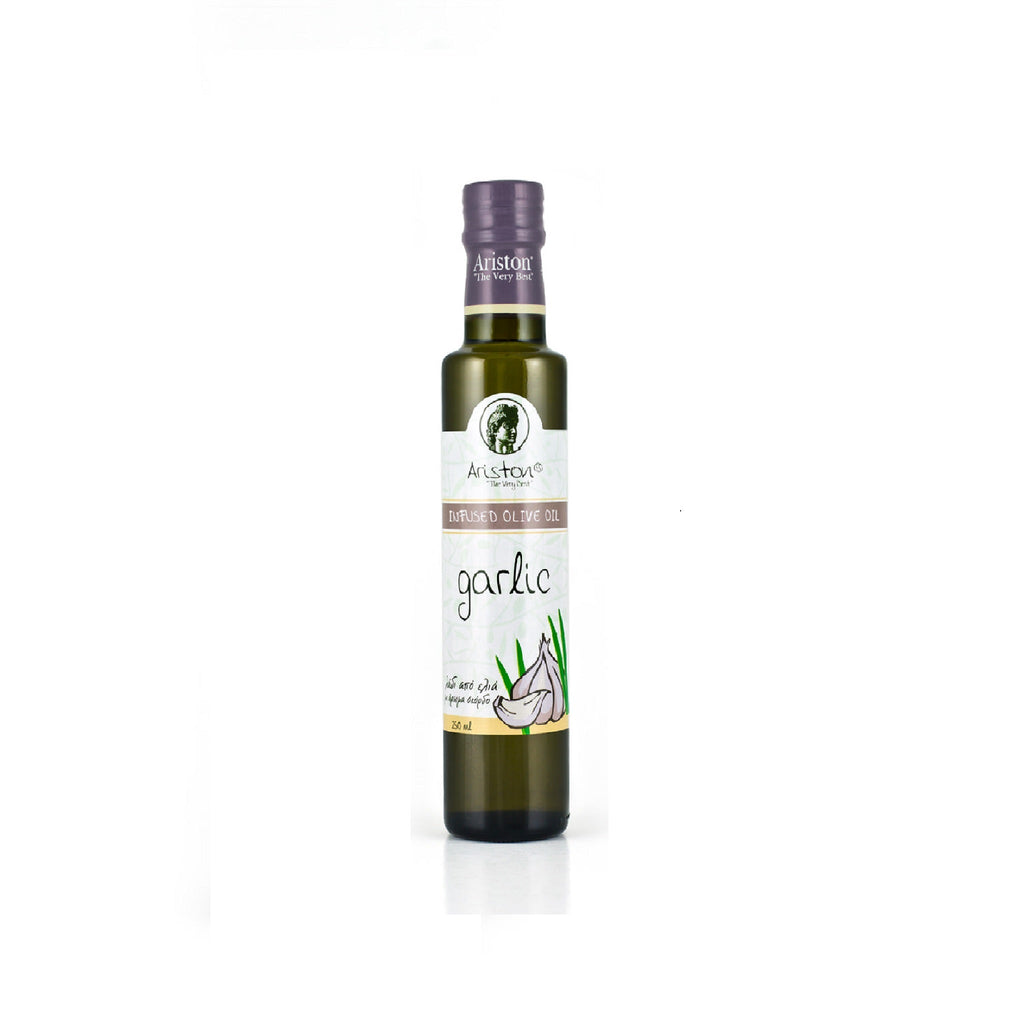 Garlic Infused Olive oil 8.45 fl oz by Alpha Omega Imports ALPHA OMEGA IMPORTS