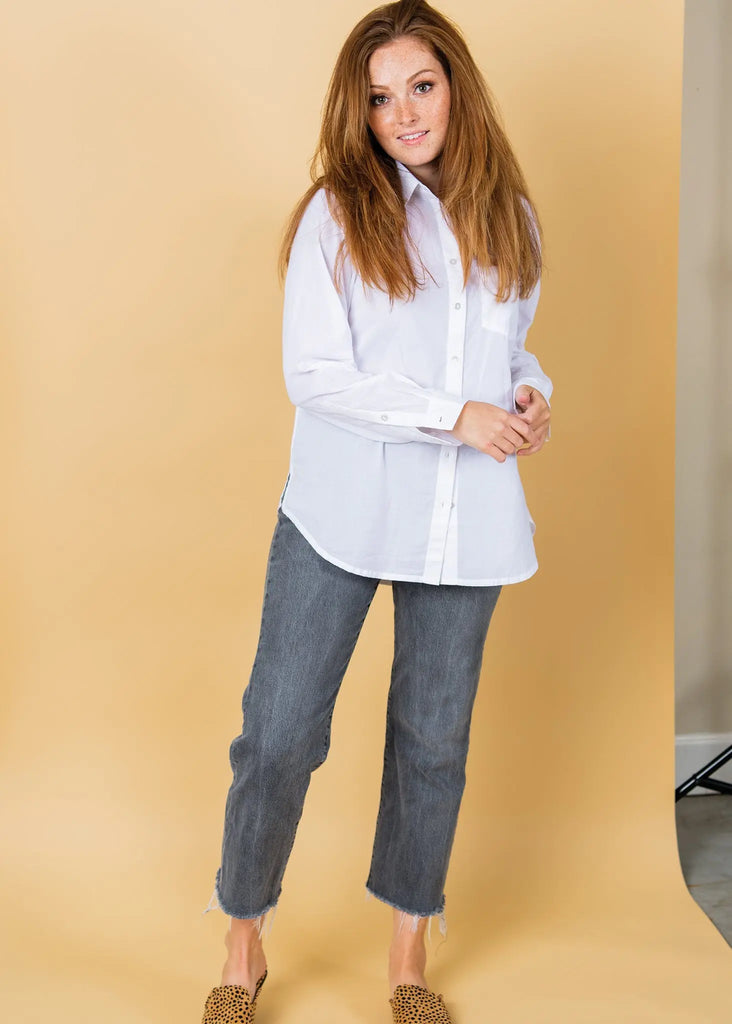 Good Boyfriend Shirt - Classic White by And For Good And For Good