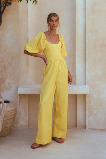 Heaven Bay Linen Jumpsuit by Bali ELF Bali ELF