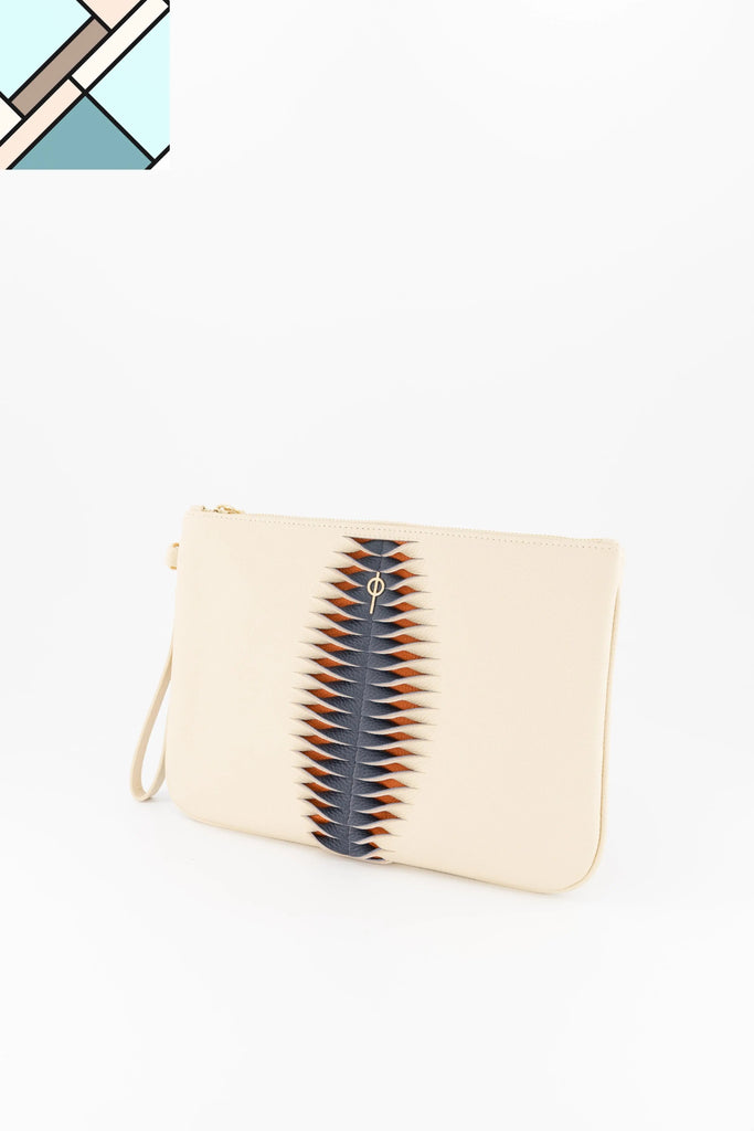 Hera Clutch Bag Beige OTRERA