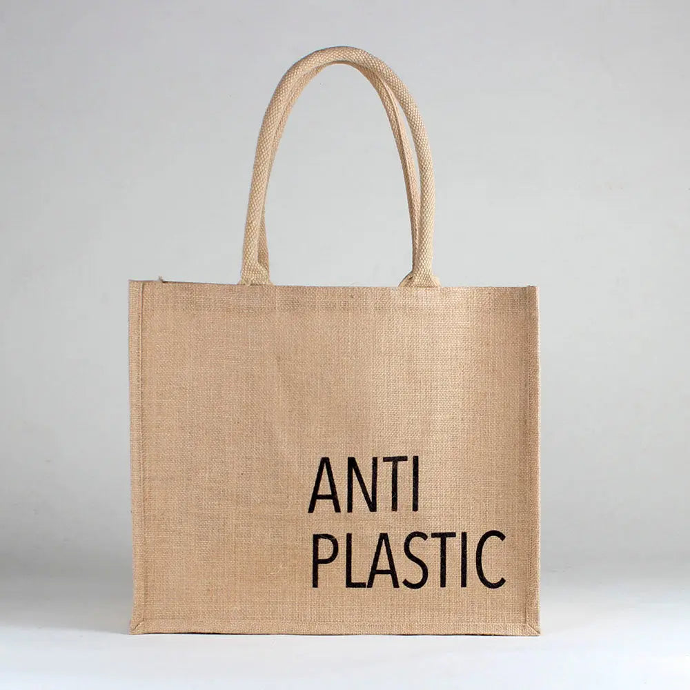 Jute Market Anti Plastic Bag by ShoreBags ShoreBags