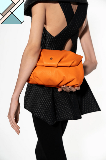 Leda Floater Handbag Orange OTRERA