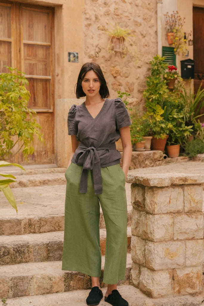 Linen pants Tokyo by AmourLinen AMOURLINEN