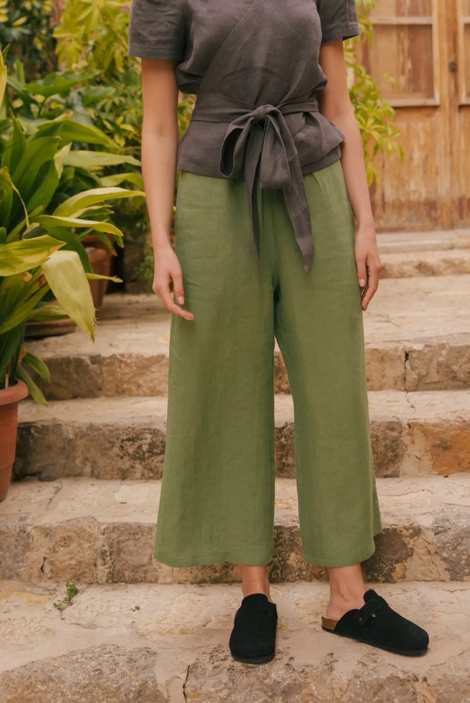 Linen pants Tokyo by AmourLinen AMOURLINEN