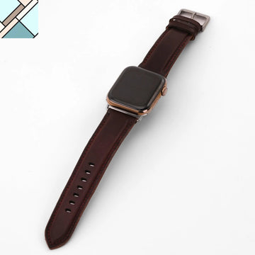 Luxury Apple Band - Cordovan by Lifetime Leather Co LIFETIME LEATHER CO