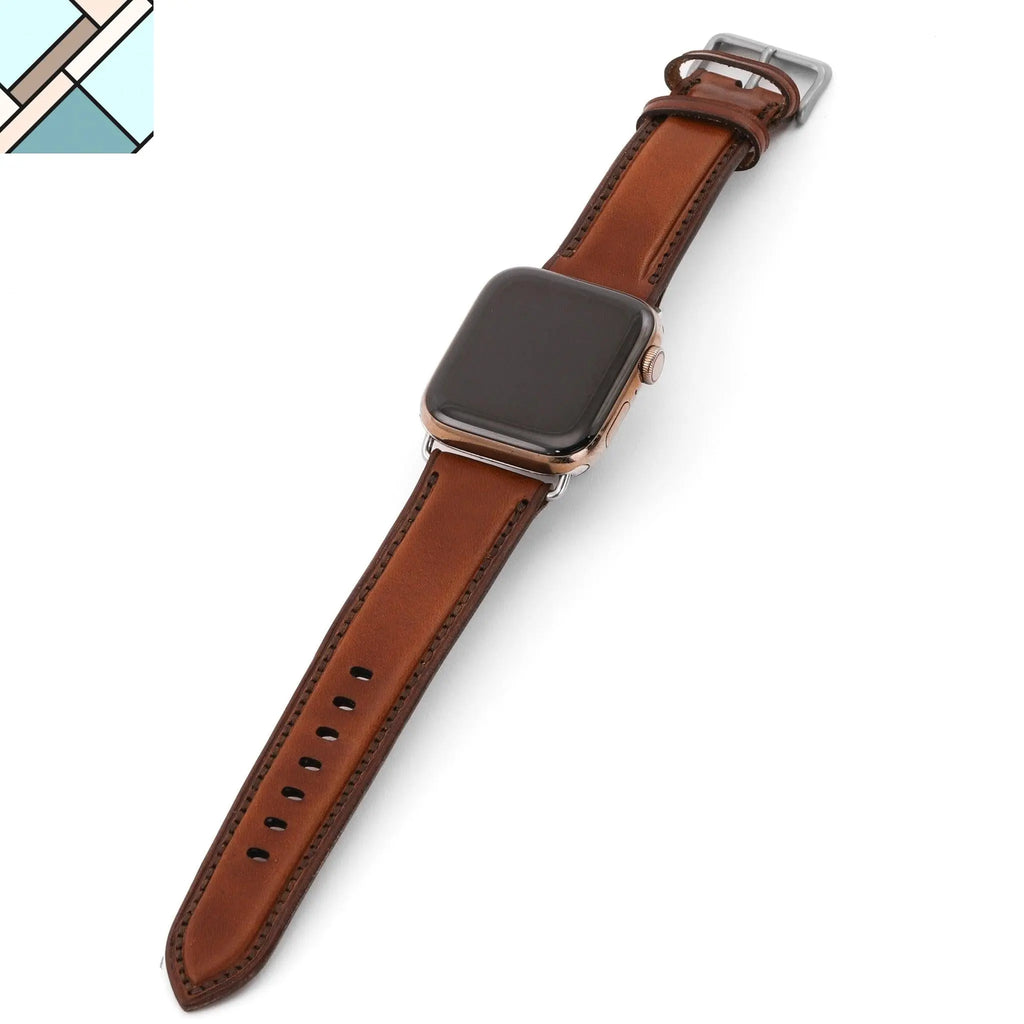 Luxury Apple Band - Veg Tan by Lifetime Leather Co LIFETIME LEATHER CO