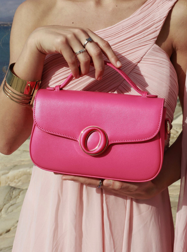 Makoto Leather Bag, Pink by Bob Oré Bob Oré