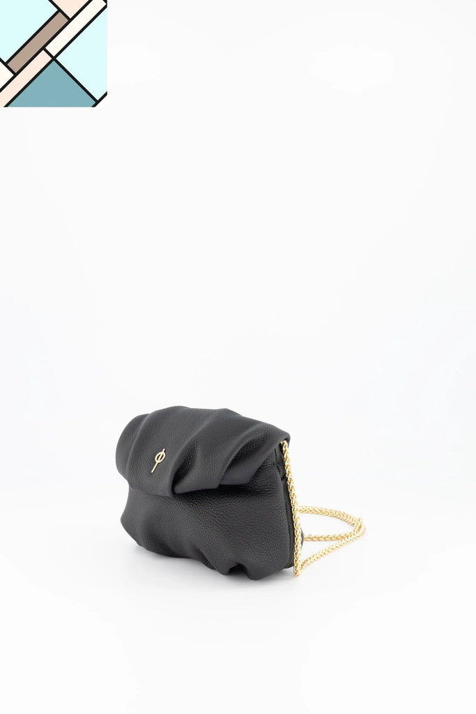 Mini Leda Floater Handbag Black OTRERA