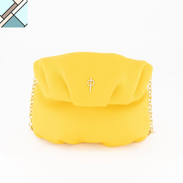 Mini Leda Floater Handbag Yellow OTRERA