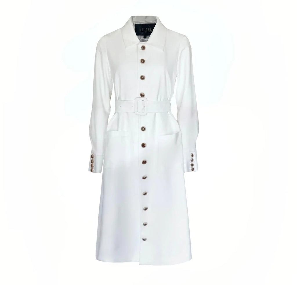 Monique White Coat by Le Réussi® Le Réussi®