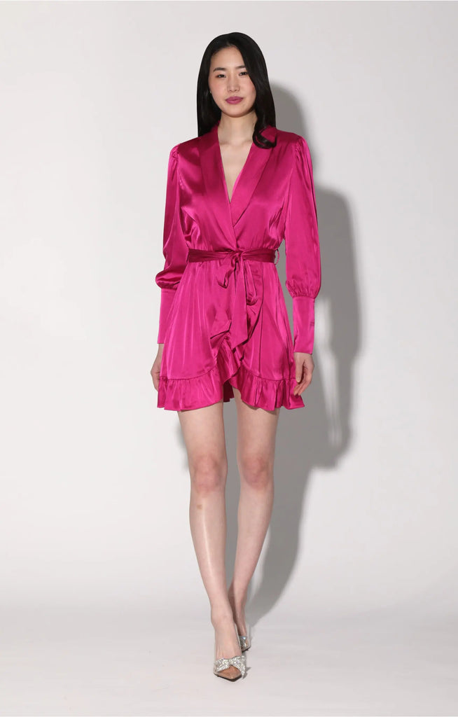 Myra Dress, Deep Pink by Walter Baker Walter Baker