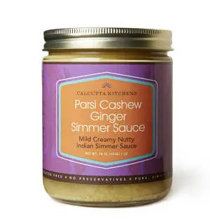 Parsi Cashew Ginger Simmer Sauce - 6 x 16 oz by Farm2Me FARM2ME