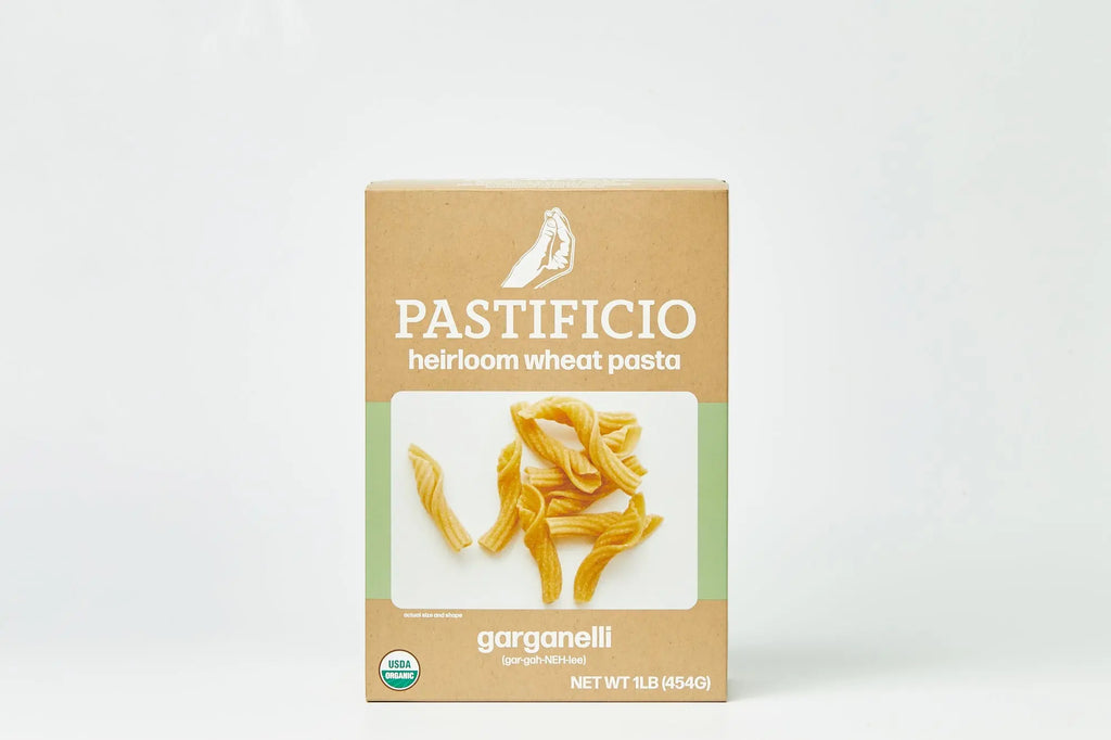 Pastificio Boulder GARGANELLI Heritage Ancient Wheat Pasta Box - 6 boxes x 16 oz case by Farm2Me FARM2ME