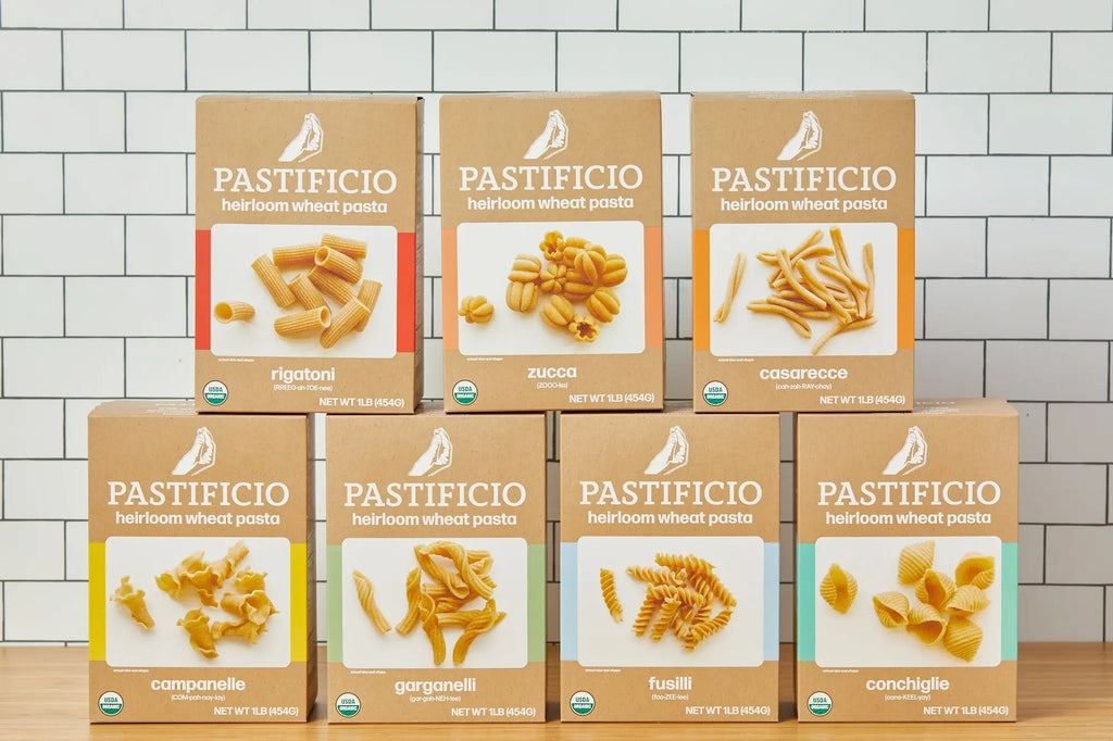 Pastificio Boulder Six Box Sampler (Good Food Award Winners) - 6 boxes x 16oz case by Farm2Me FARM2ME