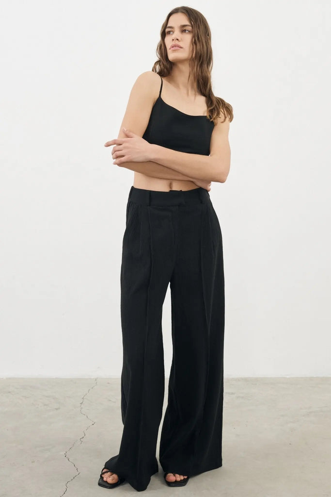 Pera Pants - Black by The Handloom The Handloom