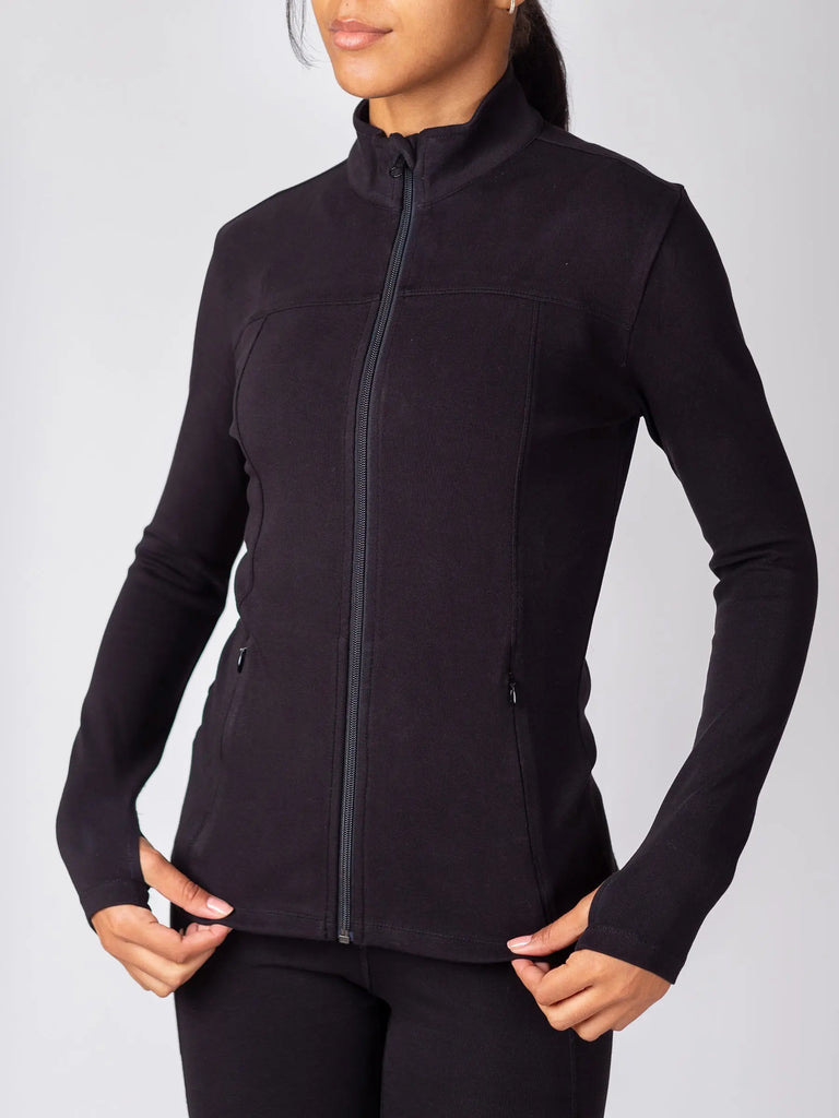 PlantTec™ Organic Contour Jacket | Eclipse by Happy Earth HAPPY EARTH