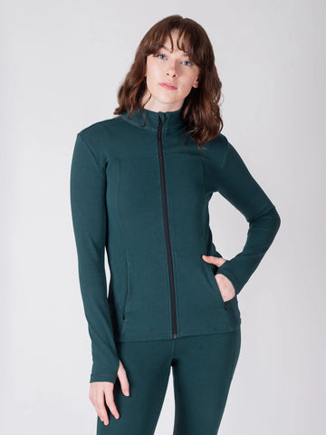 PlantTec™ Organic Contour Jacket | Monstera by Happy Earth Happy Earth