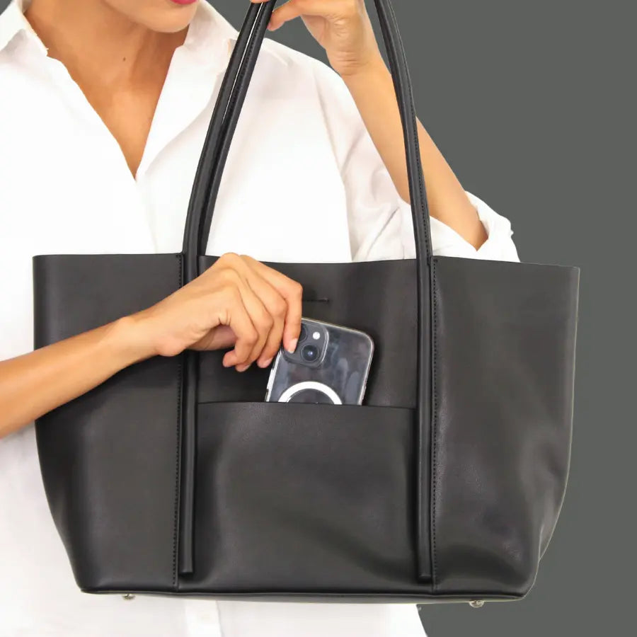 Premium Leather Tote bag, Large Shoulder Bag, Your Stylish and Spacious Shoulder Companion by Dioura Dioura