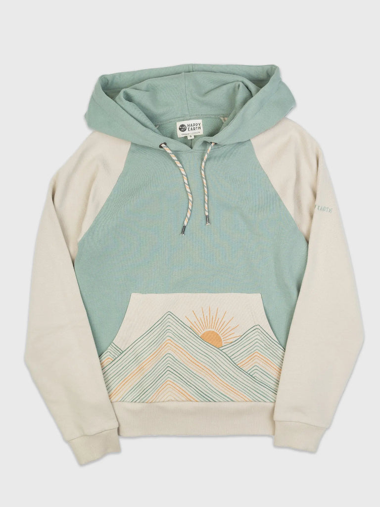 Rainbow Mountains Hoodie by Happy Earth Happy Earth