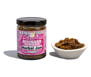 Rhubarb Ginger Herbal Jam - 12 Jars x 6oz by Farm2Me FARM2ME