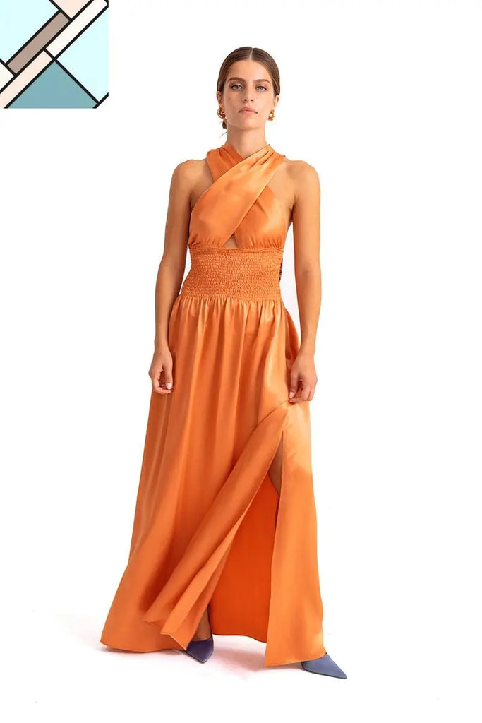 Rory Criss Cross Maxi Dress MOVOM