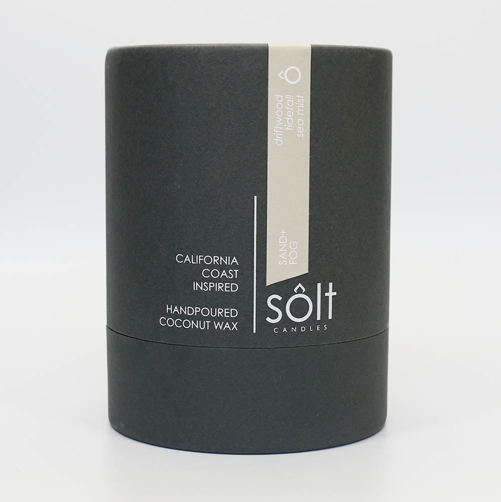 Sand + Fog Candle by SOLT CANDLES SOLT CANDLES