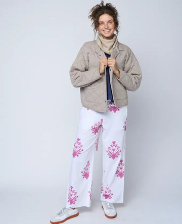 Shore Pant - Cameo Floral Dahlia by And For Good And For Good