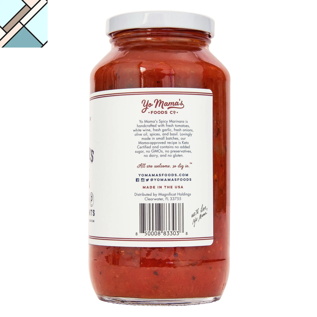 Spicy Marinara by Yo Mama's Foods YO MAMA'S FOODS