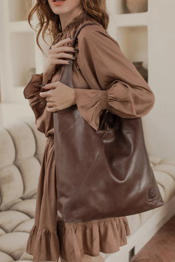 Sueno Slouchy Leather Bag by Bali ELF Bali ELF