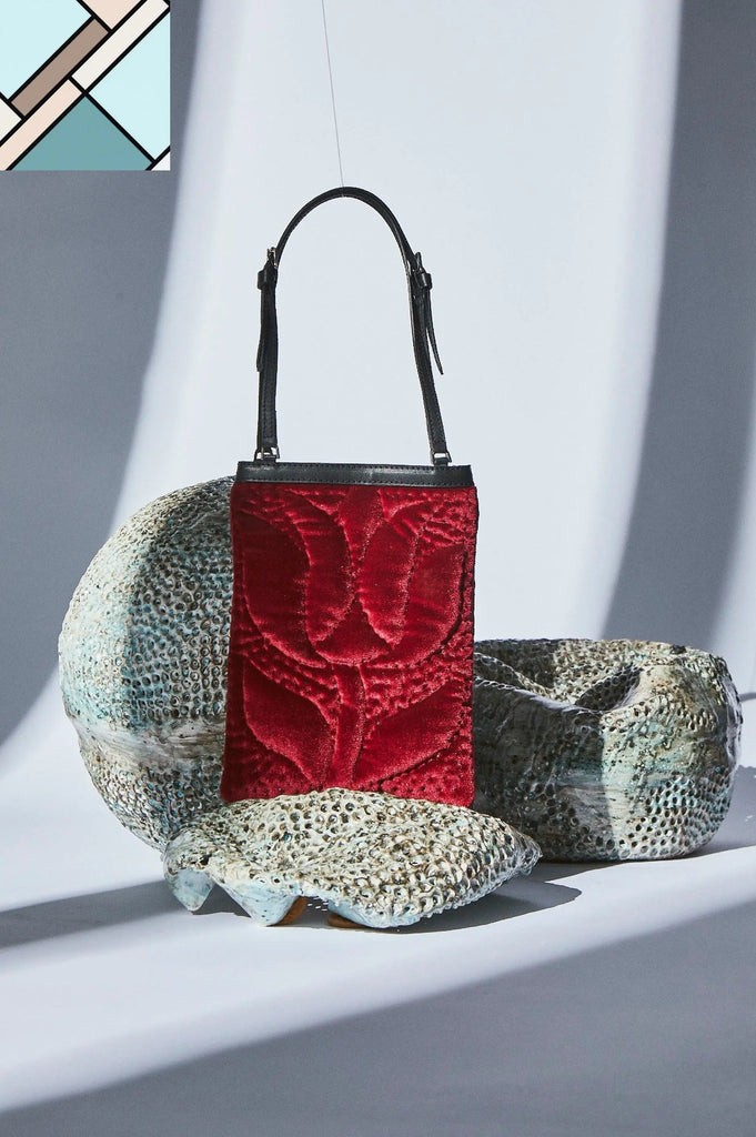 Şükran Velvet Mini Handbag ATELIER MELANGE