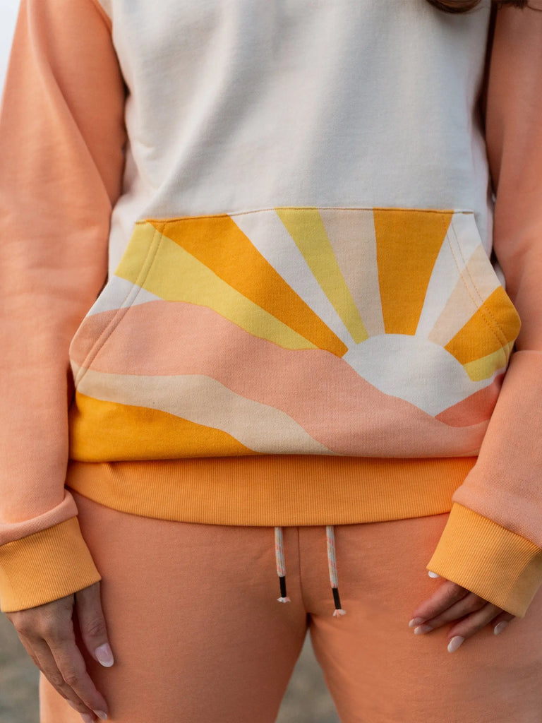 Sunburst Hoodie by Happy Earth Happy Earth