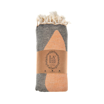 Sunny Utah Peshtemal Pure Cotton Throw Beach Towel by La'Hammam La'Hammam