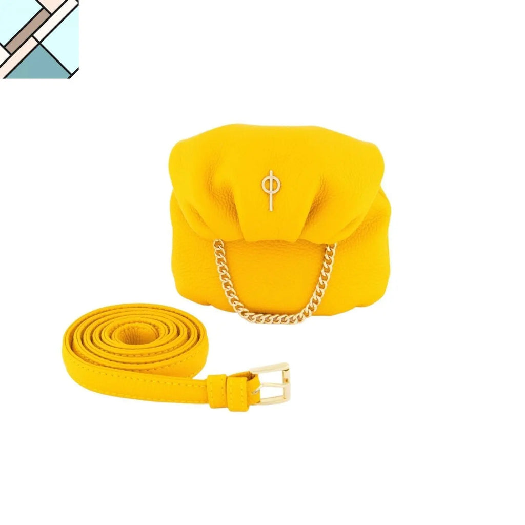 Tiny Floater Leda Handbag Yellow OTRERA