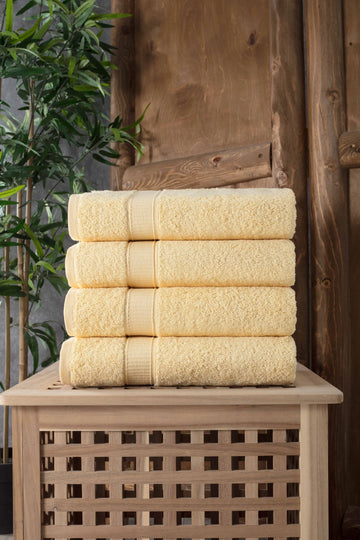 Turkish Cotton Bath Towel Set of 4 by La'Hammam La'Hammam