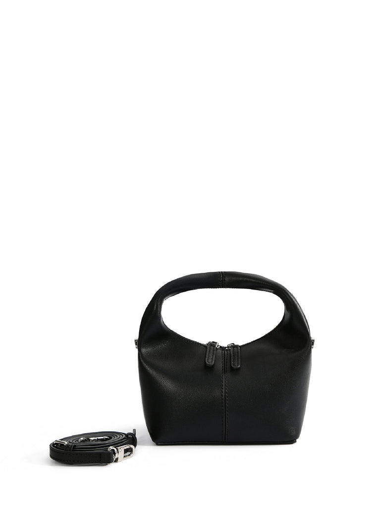 Rebecca Small Cutie Leather Bag, Black by Bob Oré Bob Oré