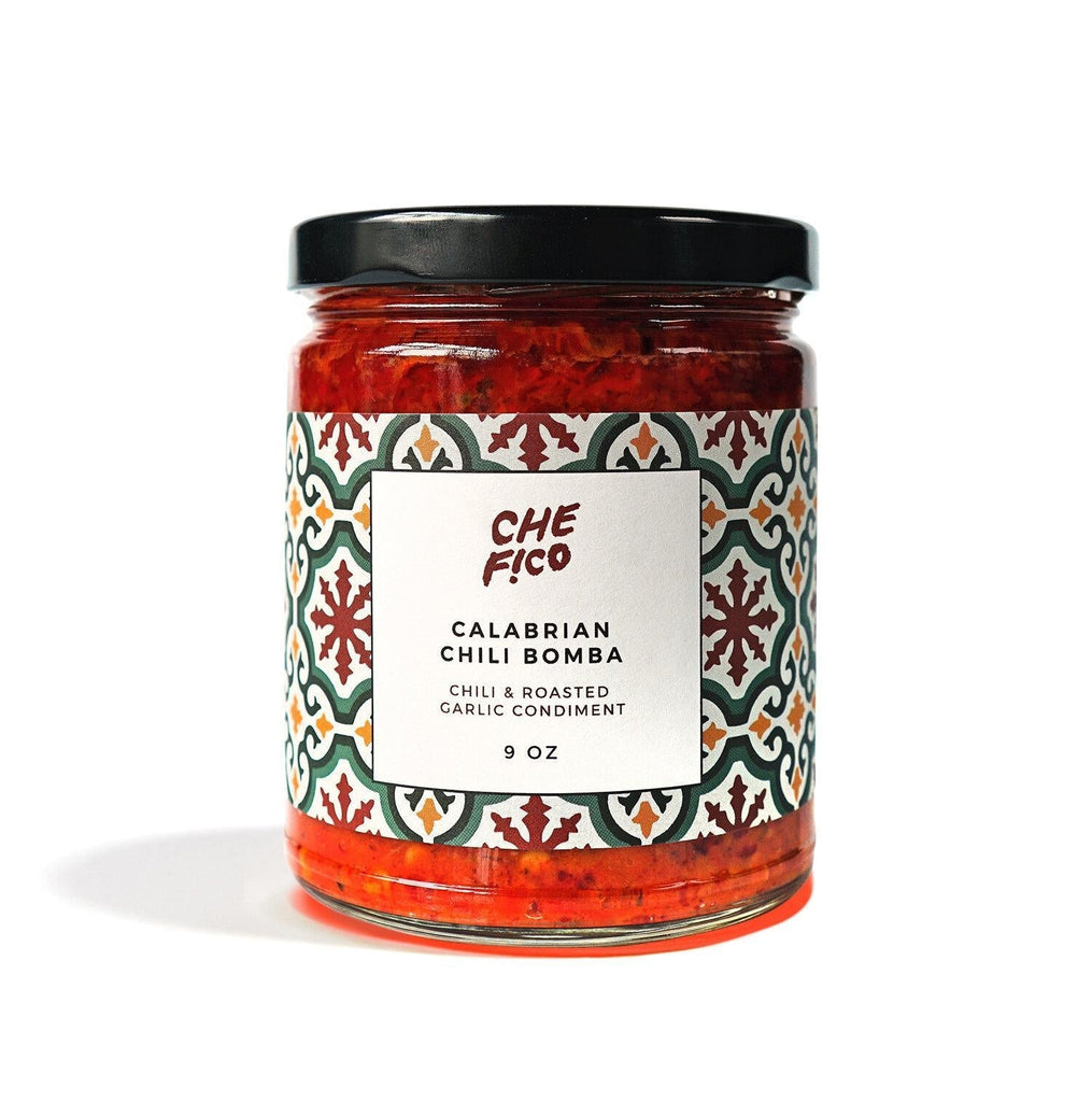 Che Fico - 'Calabrian Chili Bomba' Chili & Roasted Garlic Condiment (9OZ) by The Epicurean Trader THE EPICUREAN TRADER