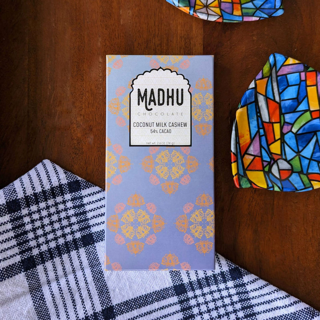 Coconut Milk Cashew - 54% Cacao by Madhu Chocolate Madhu Chocolate