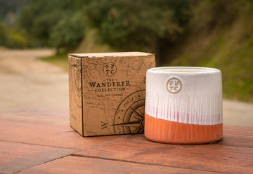 The Wanderer 13 oz Buffalo Road Soy Candle by Four Points Trading Co. FOUR POINTS TRADING CO.