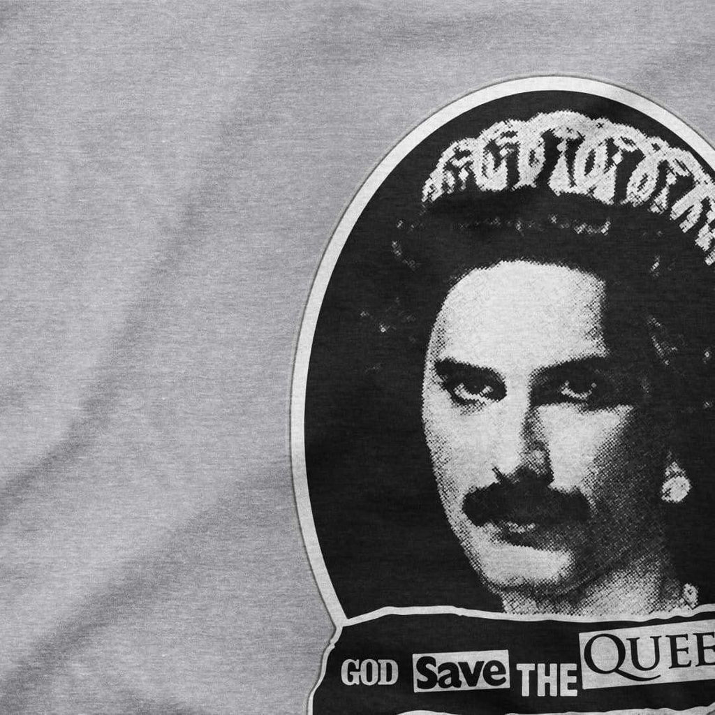 God Save The Queen Parody T-Shirt by Art-O-Rama Shop ART-O-RAMA-SHOP