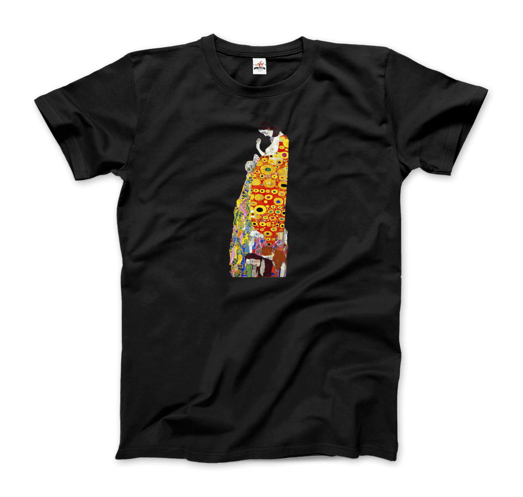 Gustav Klimt Hope II, 1908 Artwork T-Shirt by Art-O-Rama Shop ART-O-RAMA-SHOP