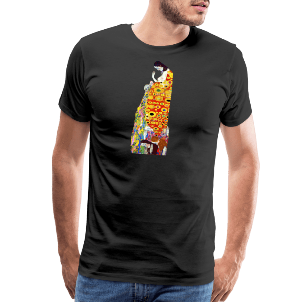 Gustav Klimt Hope II, 1908 Artwork T-Shirt by Art-O-Rama Shop ART-O-RAMA-SHOP