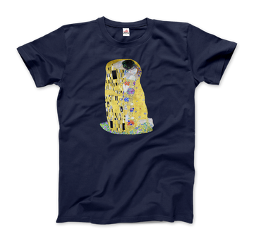 Gustav Klimt The Kiss (or The Lovers), 1908 Artwork T-Shirt by Art-O-Rama Shop ART-O-RAMA-SHOP