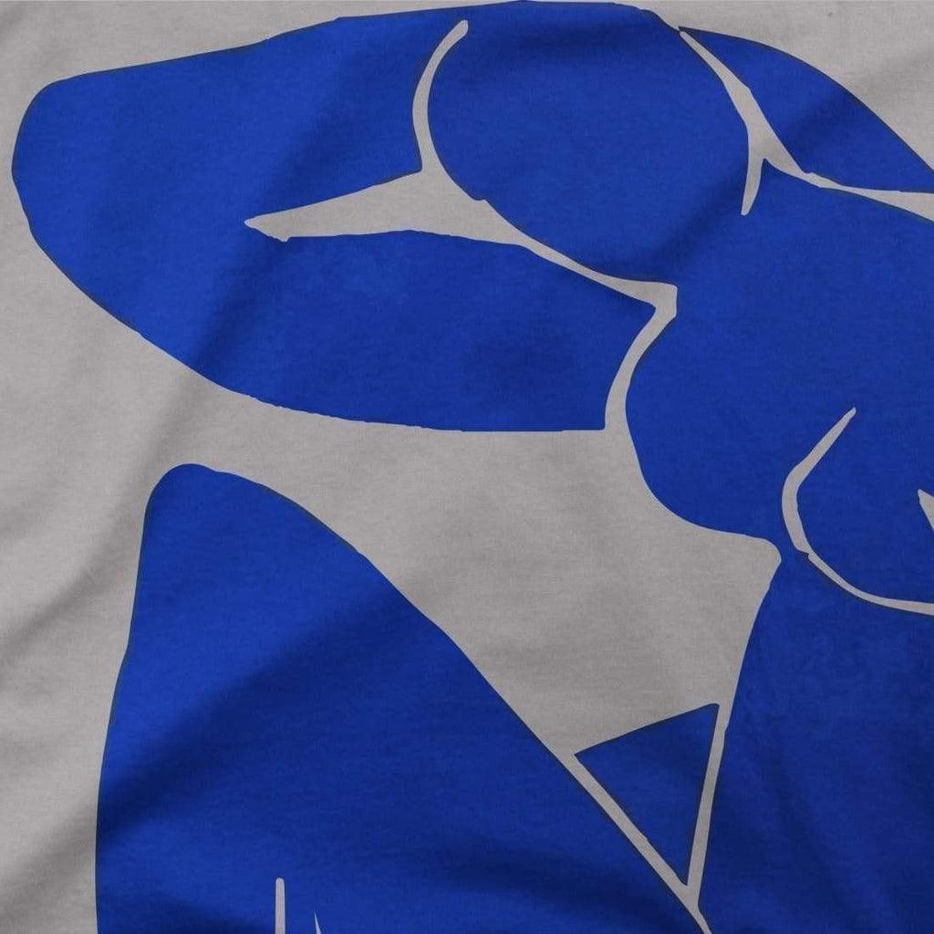 Henri Matisse Blue Nude 1952 Artwork T-Shirt by Art-O-Rama Shop ART-O-RAMA-SHOP