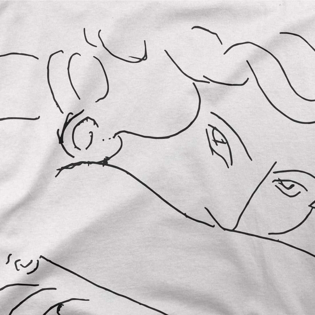 Henri Matisse Young Woman With Face Buried in Arms Artwork T-Shirt by Art-O-Rama Shop ART-O-RAMA-SHOP