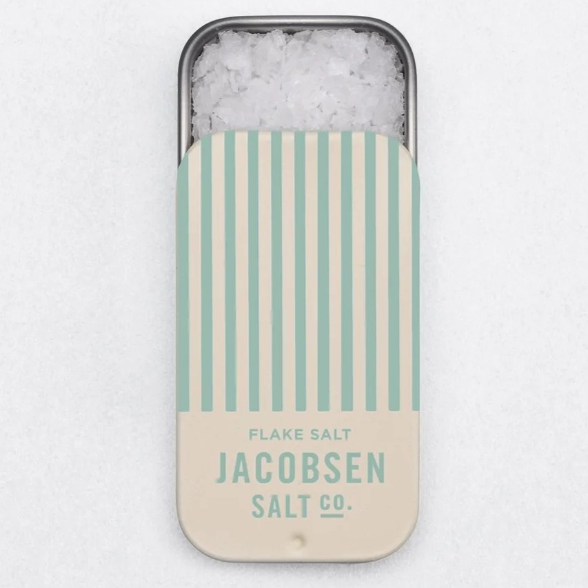 Jacobsen Salt Co - Flake Salt Tin (0.35OZ) by The Epicurean Trader THE EPICUREAN TRADER