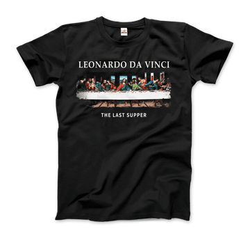 Leonardo Da Vinci - The Last Supper Artwork T-Shirt by Art-O-Rama Shop ART-O-RAMA-SHOP