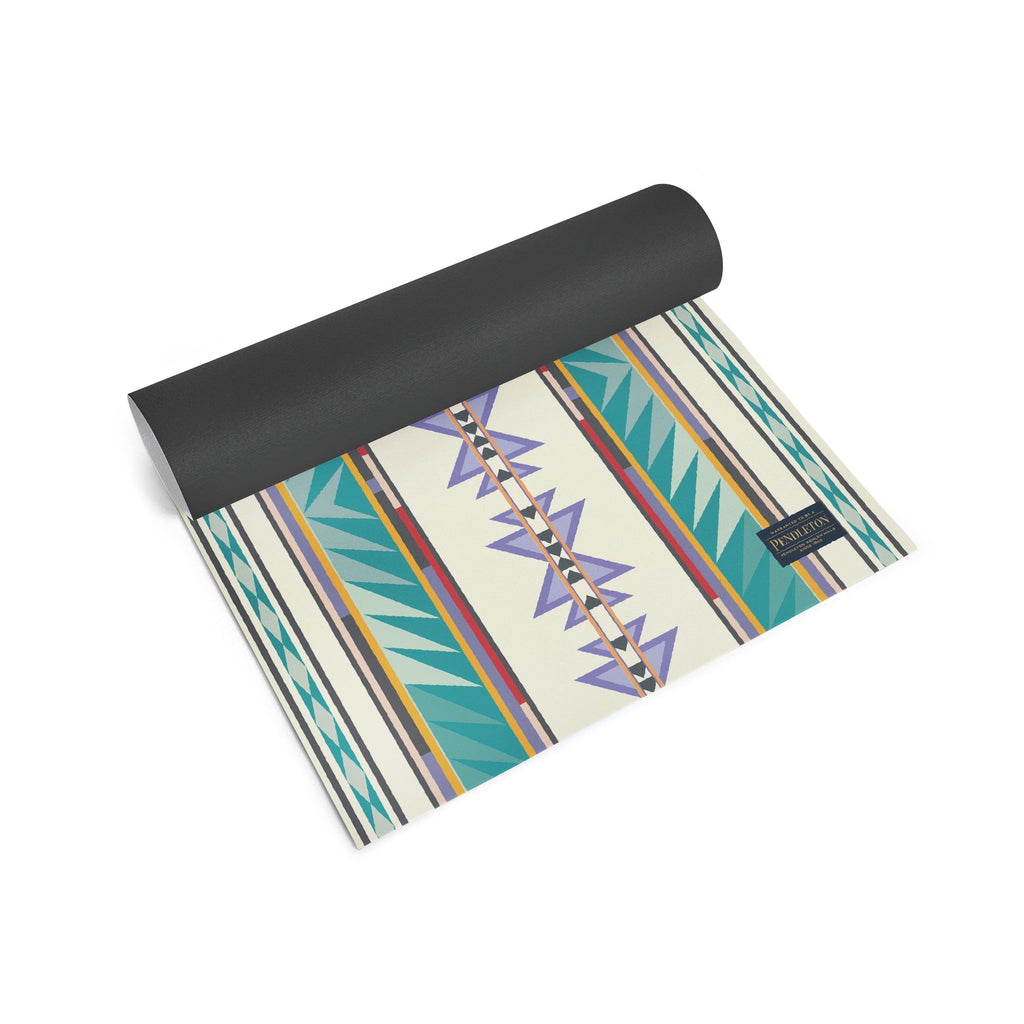 Ascend Yoga Mat Pendleton Turquoise Ridge Mat by Yune Yoga YUNE YOGA