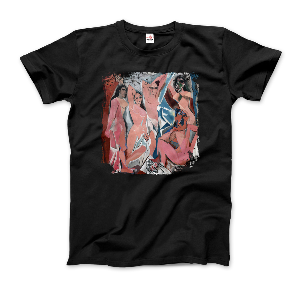 Picasso - Les Demoiselles d'Avignon, 1907 Artwork T-Shirt by Art-O-Rama Shop ART-O-RAMA-SHOP