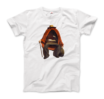 Rene Magritte The Therapist, 1937 Artwork T-Shirt by Art-O-Rama Shop ART-O-RAMA-SHOP